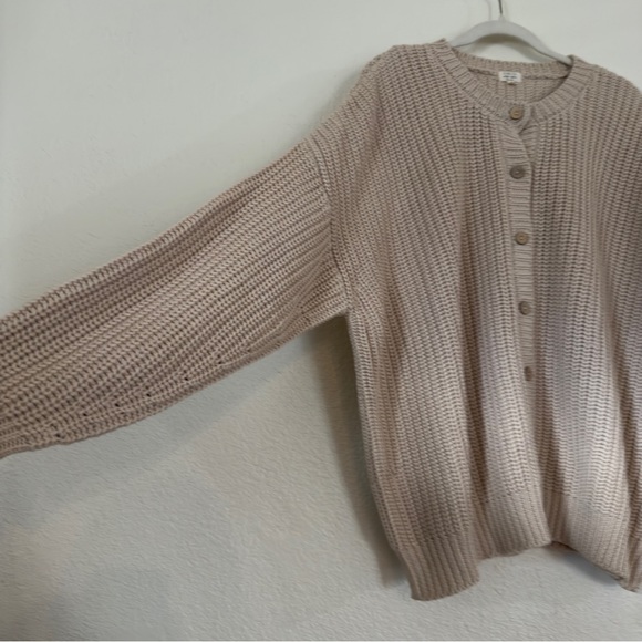 NWOT The simple folk THE CHUNKY KNIT CARDIGAN - Picture 3 of 10